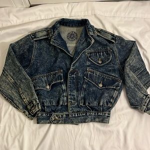 Vintage Style Levi’s Made in USA Kid’s Jean Jacket Size Medium